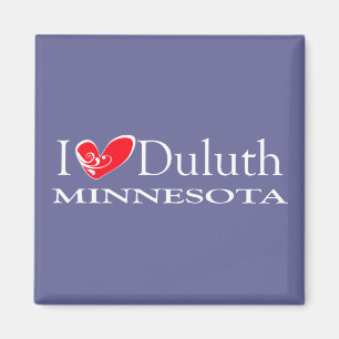 I Love Duluth Minnesota Magneet