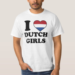 I love Dutch Girls T-shirt