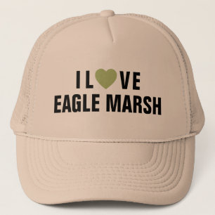 I Love Eagle Marsh™ Trucker Hat Pet