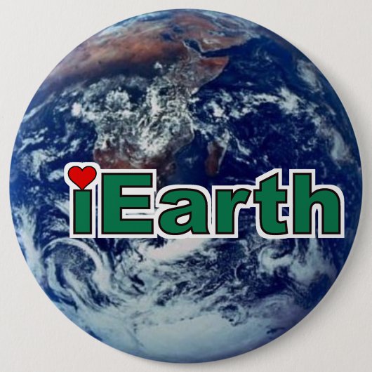 I Love Earth Button (Voorkant)