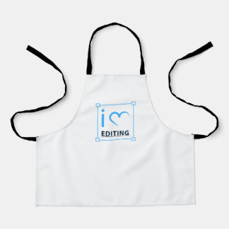 I Love Editing Schort