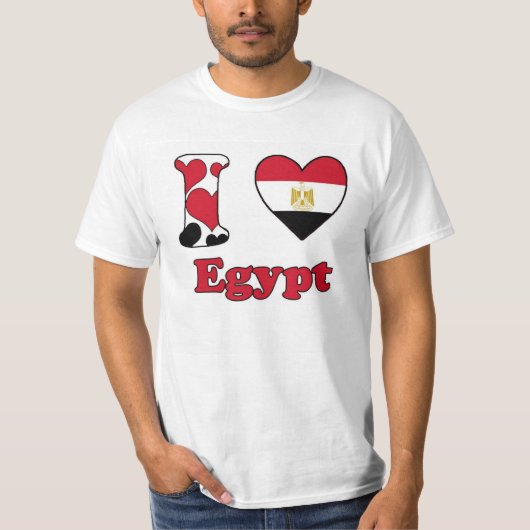 I love Egypt T-shirt (Voorkant)