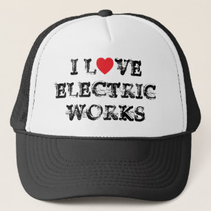 I Love Electric Works™ Trucker Hat Trucker Pet