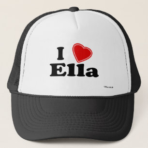 I Love Ella Trucker Pet