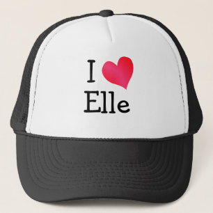 I Love Elle Trucker Pet
