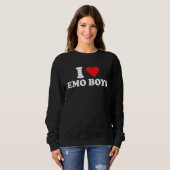 I Love Emo Boys Trui (Voorkant volledig)