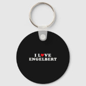 I Love Engelbert Girlfriend &amp; Boyfriend Engelb Sleutelhanger (Voorkant)
