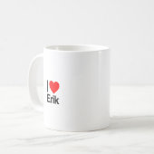 i love erik koffiemok (Voorkant links)