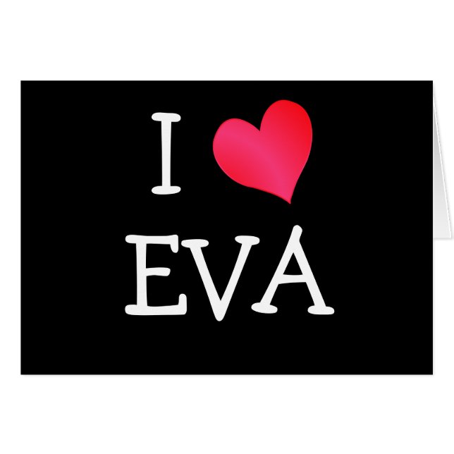 I Love Eva (Devant horizontal)