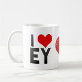 I Love EY Koffiemok (Links)