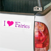 I Love Fairies Bumpersticker (Op Truck)