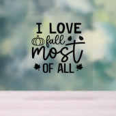 I Love Fall Most All Classic T-Shirt (Neutre)