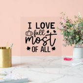 I Love Fall Most All Classic T-Shirt (Mariage)