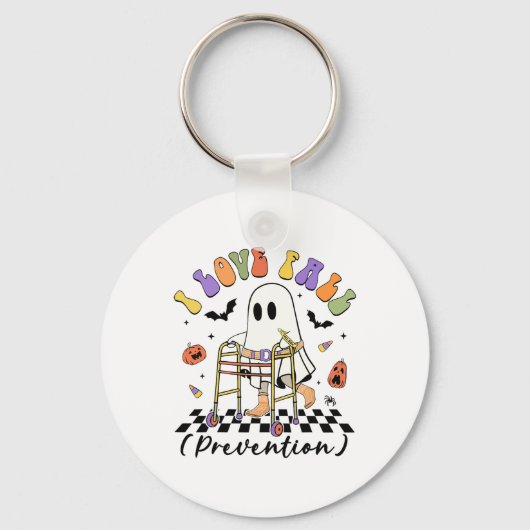 I Love Fall Prevention Thanksgiving Physical Thera Sleutelhanger (Voorkant)