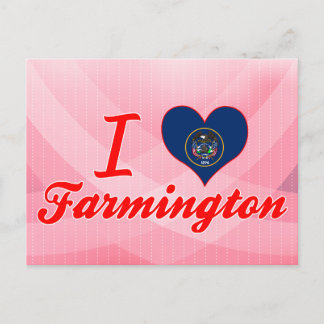 I Love Farmington, Utah Briefkaart