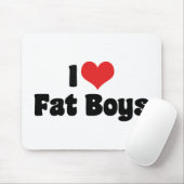 I Love Fat Boys Muismat (Met muis)