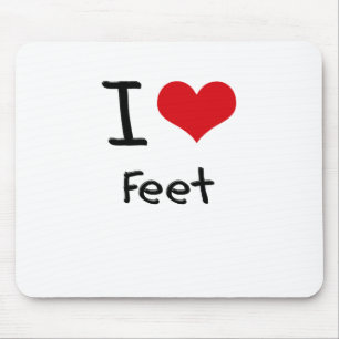 I Love Feet Muismat