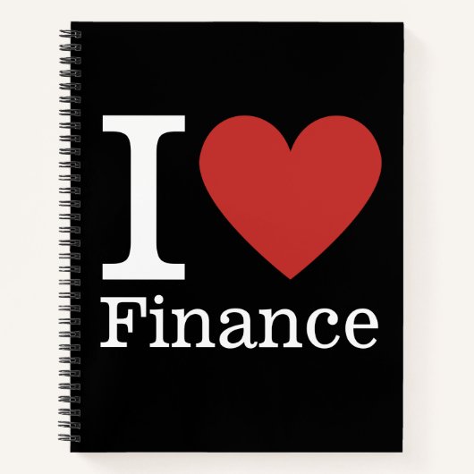 I ❤️ Love Finance - CARNET du département des Fina (Devant)