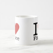 I ❤️ Love Finance - Département des Finances - Mug (Centre)