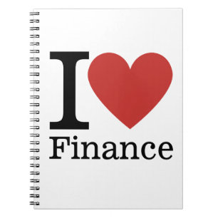 I ❤️ Love Finance - Finance Department - Notitiebo Notitieboek