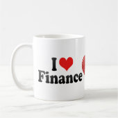 I Love Finance Koffiemok (Links)