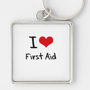 I Love First Aid Sleutelhanger
