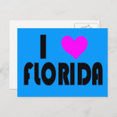 I Love Florida briefkaart (Voorkant / Achterkant)
