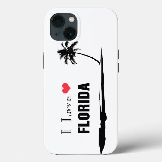 I Love Florida Case-Mate iPhone Case (Achterkant)