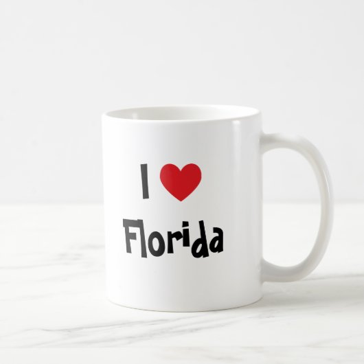 I Love Florida Koffiemok (Rechts)