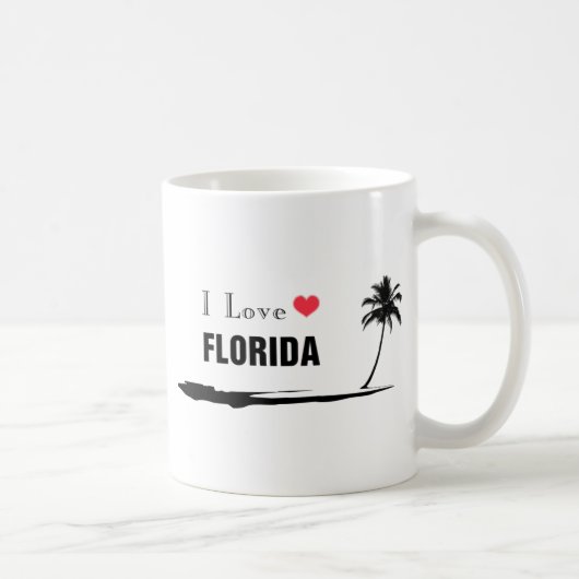 I Love Florida Koffiemok (Rechts)