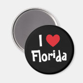 I Love Florida Magneet (Voorkant / Achterkant)