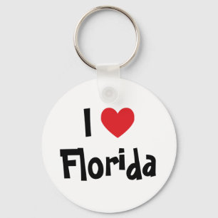 I Love Florida Sleutelhanger