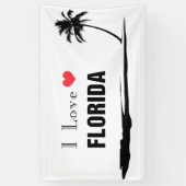 I Love Florida Spandoek (Verticaal)