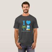I Love Florida Virtual School, Charcoal T-Shirt (Voorkant volledig)
