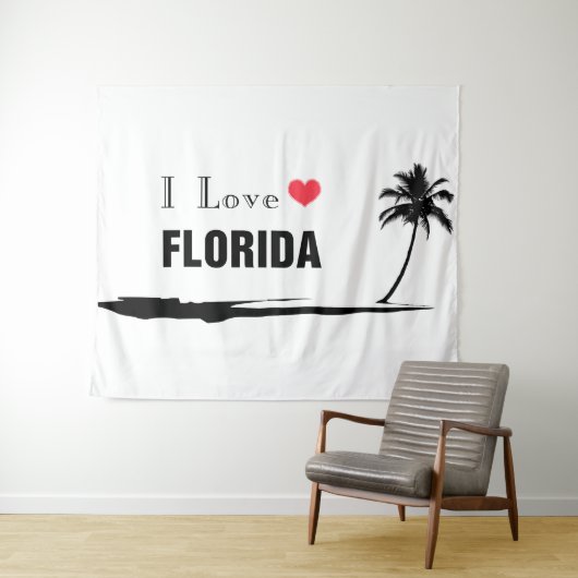 I Love Florida Wandkleed (In Situ (horizontaal))