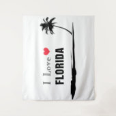 I Love Florida Wandkleed (Voorkant)