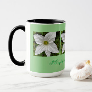 I Love Flowers Mug