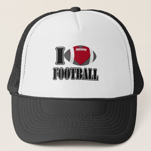 I Love Football - Casquette (Devant)