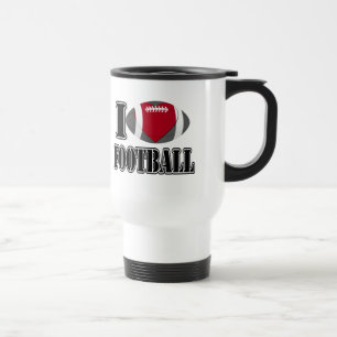 I Love Football - Mugs
