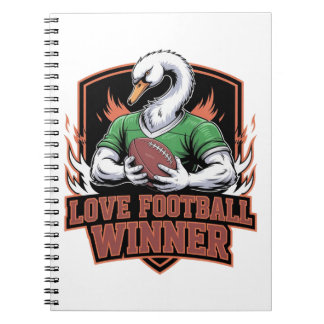 I love football  notitieboek
