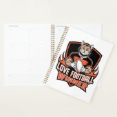 I love football  planner (Display)