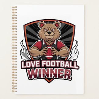 I love football  planner