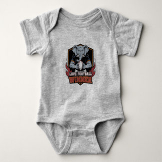 I love football  romper