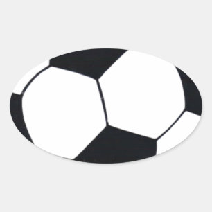 I Love Football (Voetbal) Hart van het Spel: I Lov Ovale Sticker
