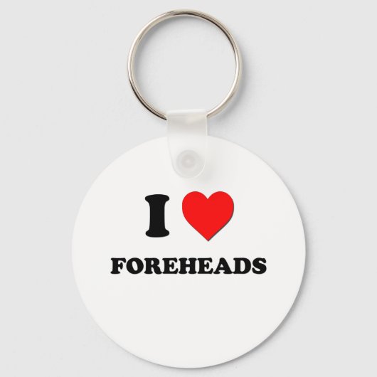 I Love Forehead Sleutelhanger (Voorkant)