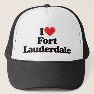 I Love Fort Lauderdale Trucker Pet
