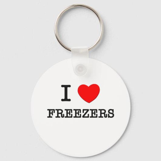 I Love Freezers Sleutelhanger (Voorkant)