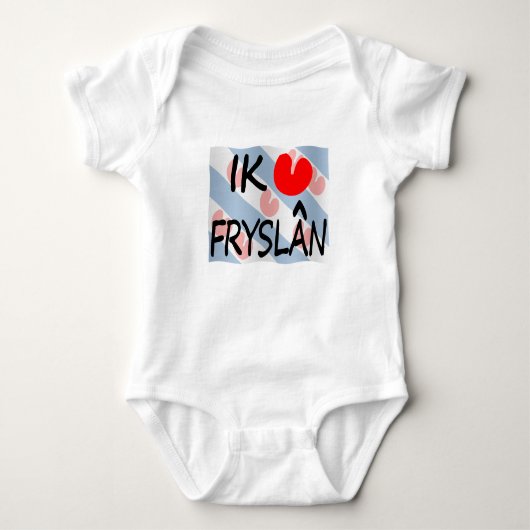 I love Friesland Romper (Voorkant)