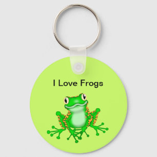 I Love Frogs Sleutelhanger