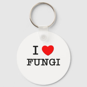 I Love Fungi Sleutelhanger